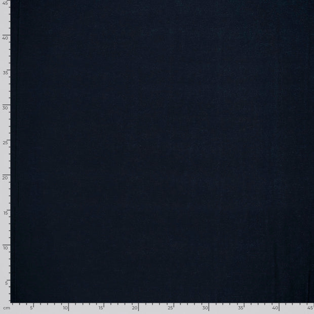 Denim fabric Unicolour Navy
