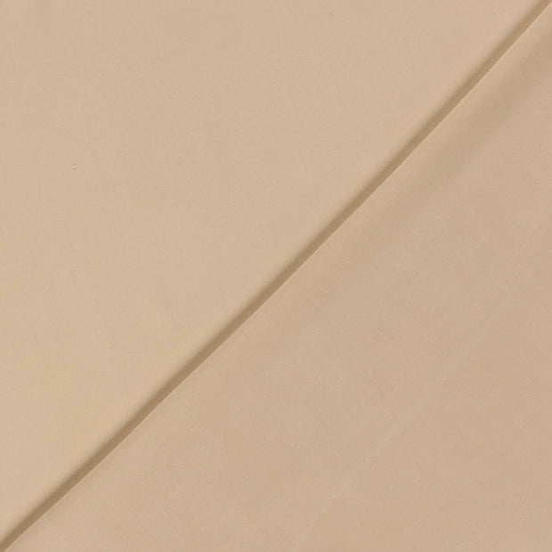 Viscose Poplin fabric Beige 