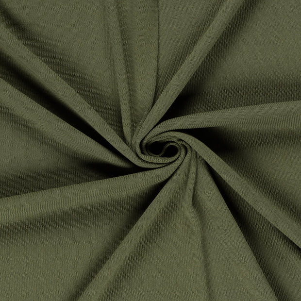 Heavy Knit fabric Forest Green 