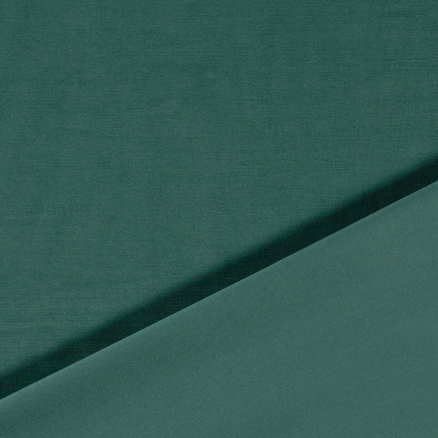 Velours Côtelé 4.5w tissu Bleu Canard 