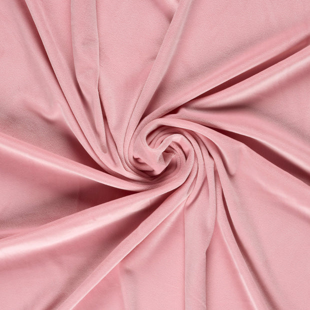 Supersoft Velvet fabrik Rosa 