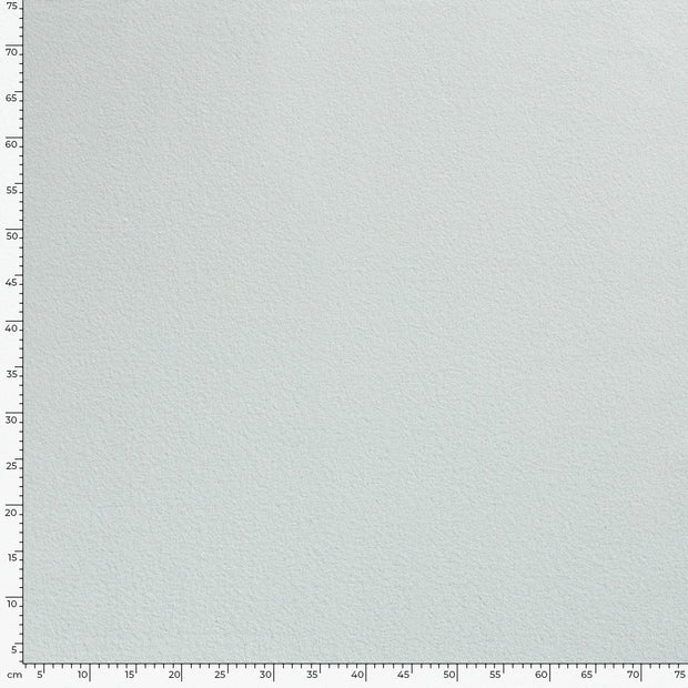 Cotton Fleece fabric Unicolour Ice Blue