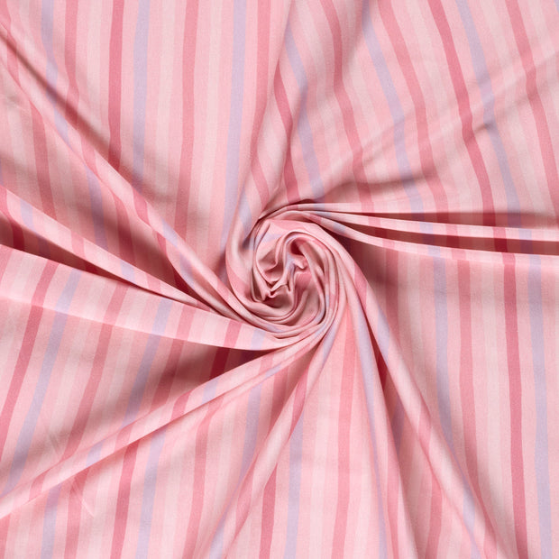 Jersey tissu Vieux rose imprimé numérique 