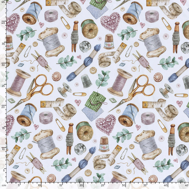 Panama fabric Sewing supplies Multicolor