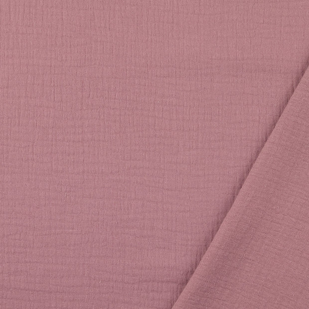 Muslin fabric Old Pink 