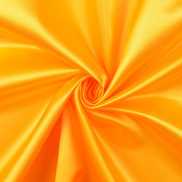 Satin fabric yellow 