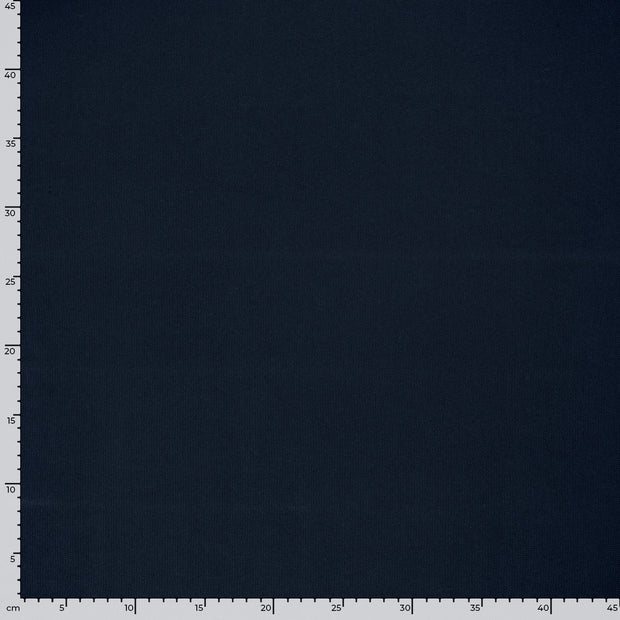 Heavy Knit fabric Unicolour Navy