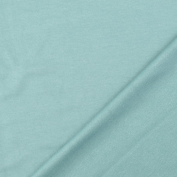 Heavy Knit fabric Dark Mint dyed 