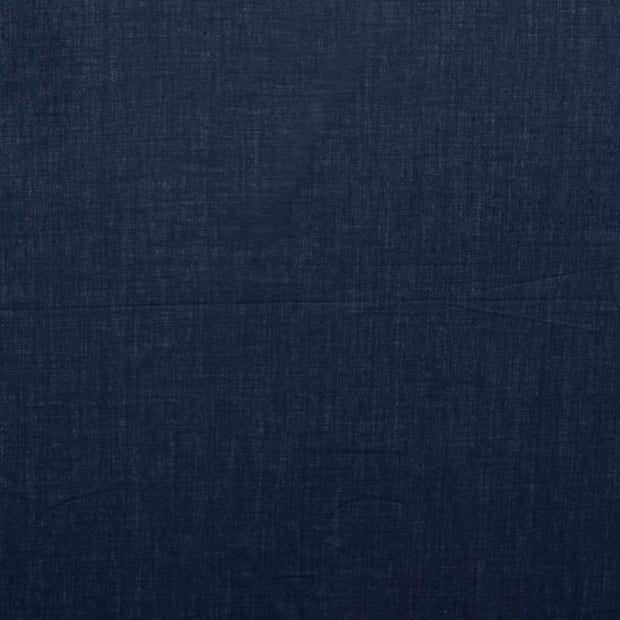 voile tissu Unicolore Bleu Marine