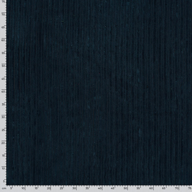 Corduroy 4.5w fabric Unicolour Navy