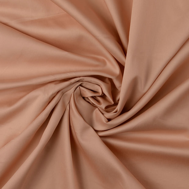 Satin tissu Saumon 