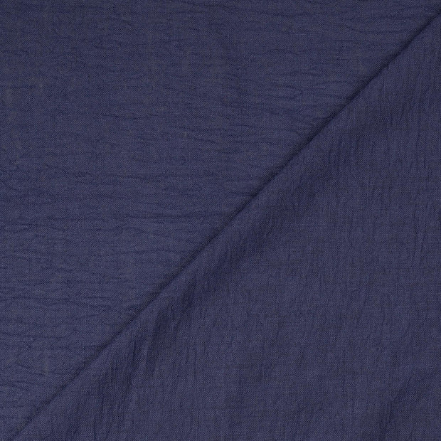 Woven Polyester fabric navy 