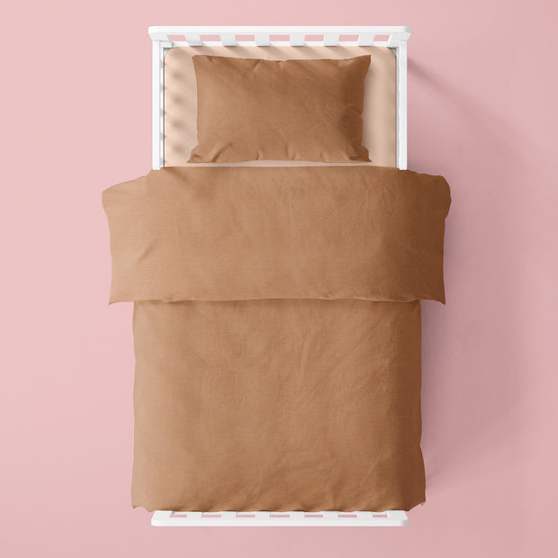 Cretonne fabric Unicolour Camel