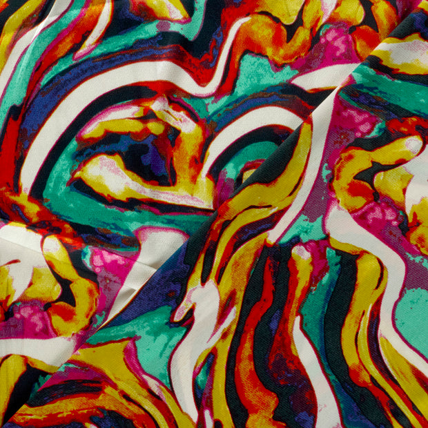Polyester Bubble tissu Abstrait 