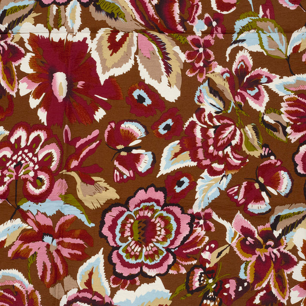 Viscose Nylon Crepe fabrik  