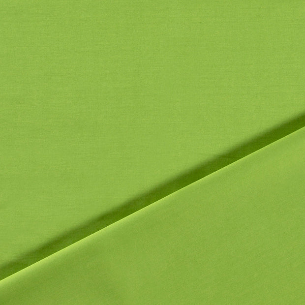 Popeline de Coton tissu Pomme verte 