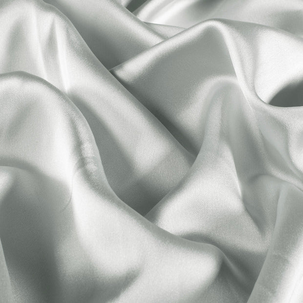 Satin fabric Unicolour Light Grey