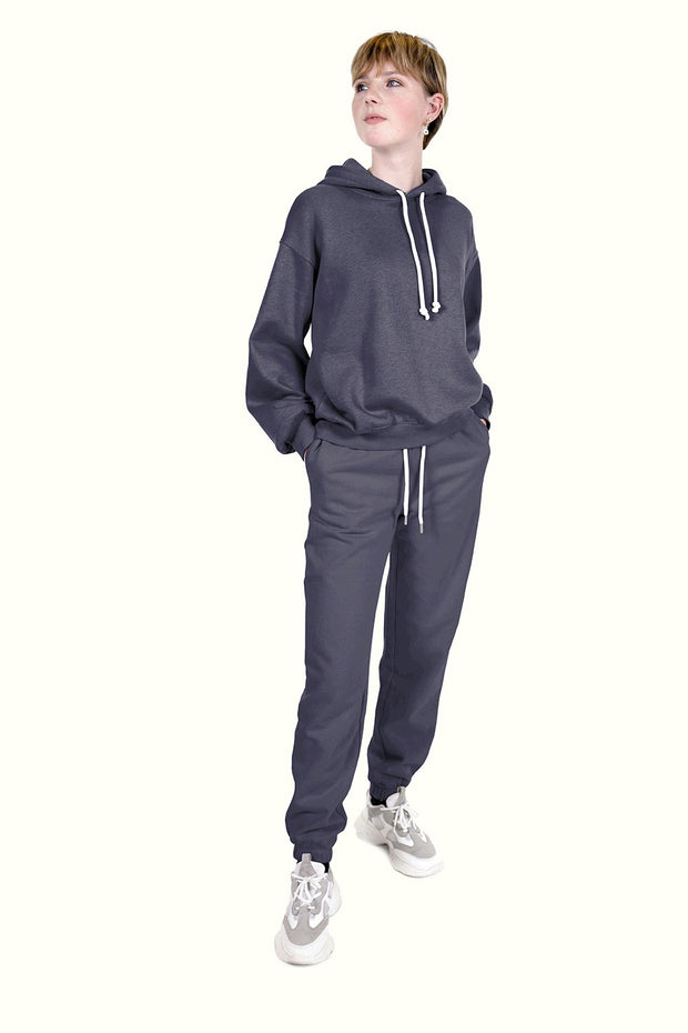 Jogging fabric Unicolour Navy