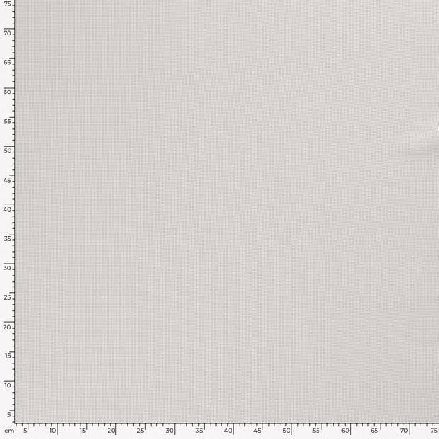 Gauffré Jersey tissu Unicolore Gris clair