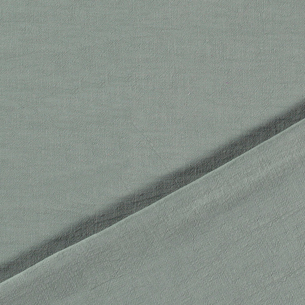 Lin tissu Menthe foncée 