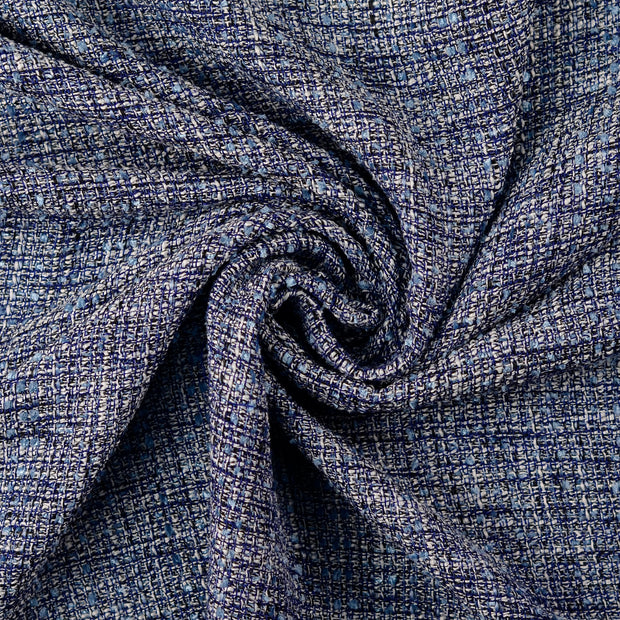 Bouclé tissu Bleu Marine 