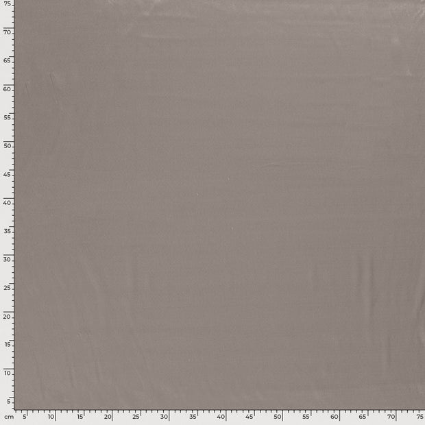 Satin Stretch fabrik Uni Hellgrau