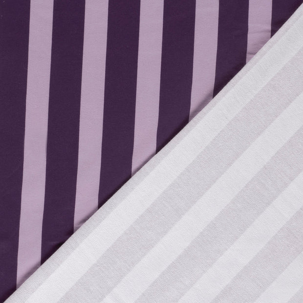 French Terry fabric Stripes digital printed 