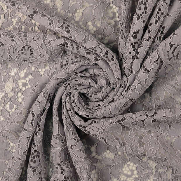 Lace fabric Grey 