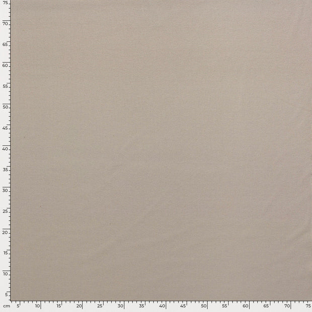 Heavy Knit fabric Cable Beige