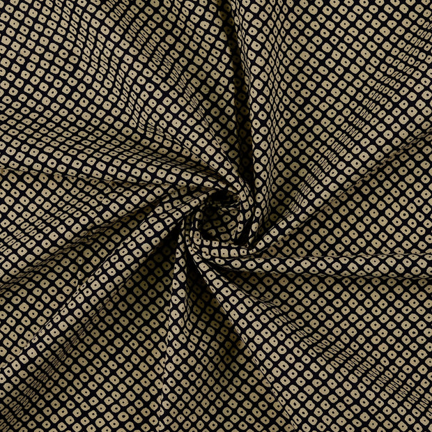 Cotton Poplin fabric Navy 