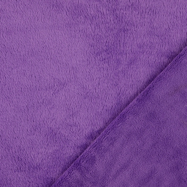 Fleece Stoff Uni lila Stoff Großhandel Hemmers Itex