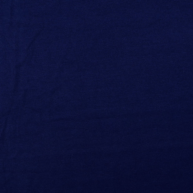Heavy Knit tissu Unicolore Bleu Marine