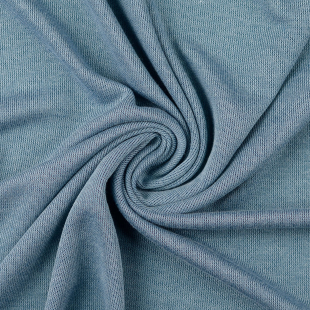 Heavy Knit fabrik Indigoblau 