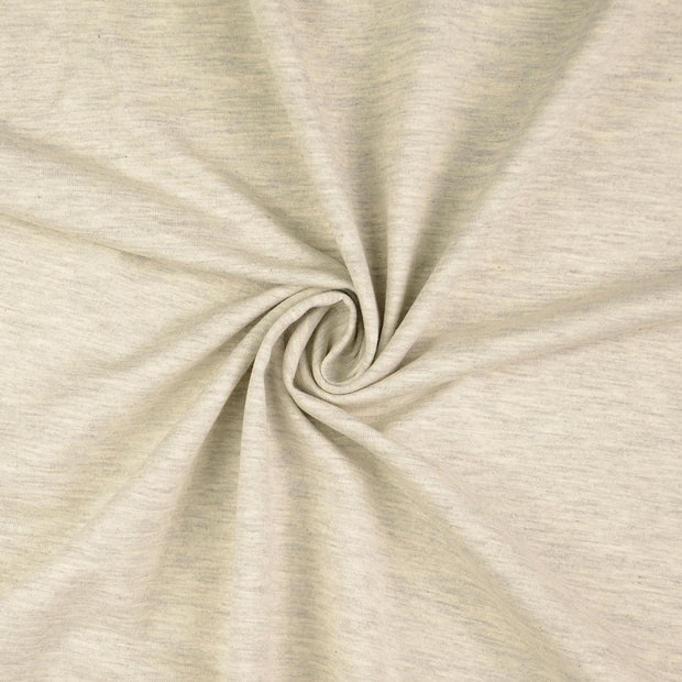 French Terry tissu gris 