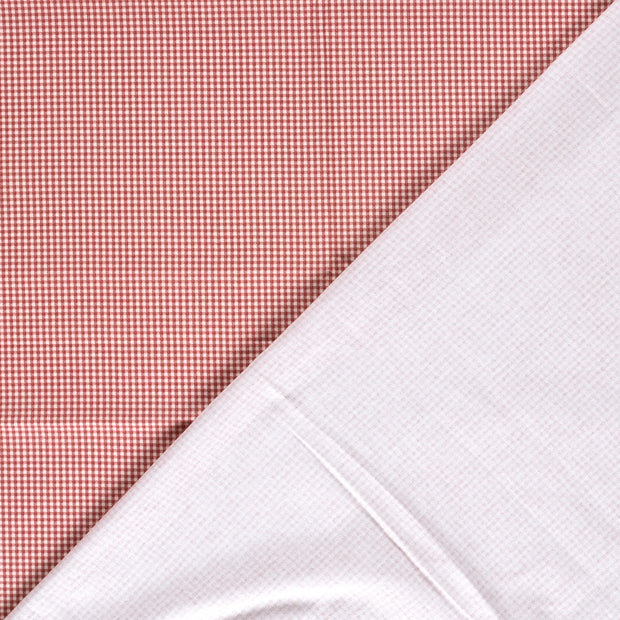 Cretonne fabric Checks digital printed 