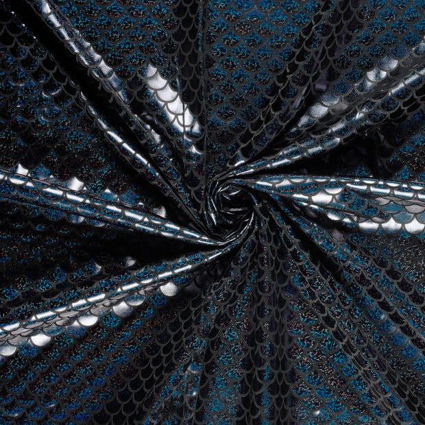 Lamé fabric Mermaid foiled 