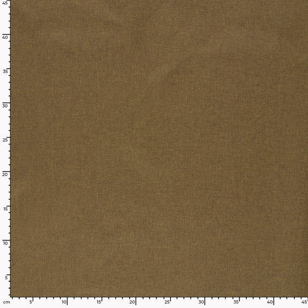 Woven Polyester tissu Unicolore Camel