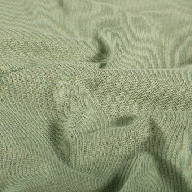 Cuff Material GOTS organic fabric Unicolour Mint