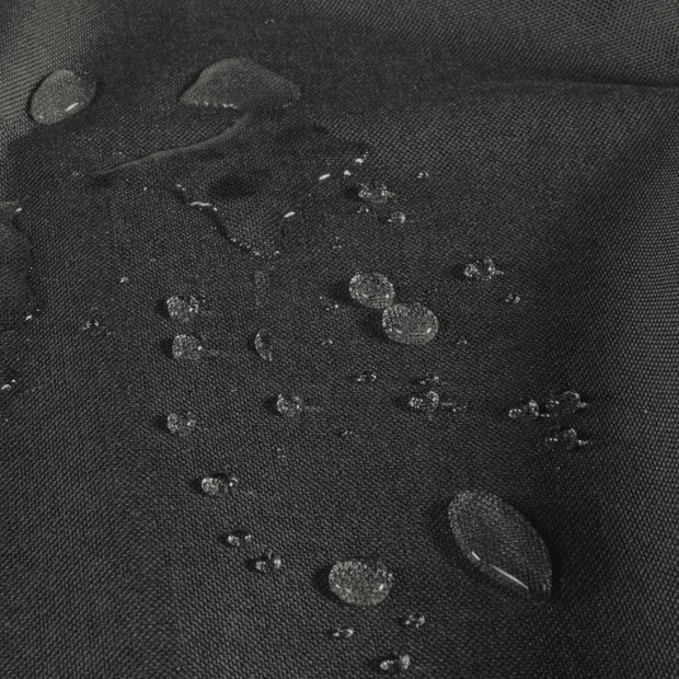 Geweben Polyester fabrik Schwarz Melange matt 