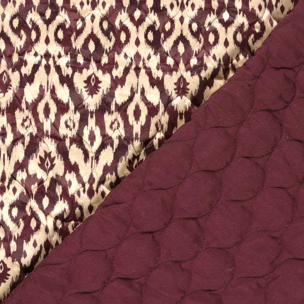 Velvet fabric Abstract printed 