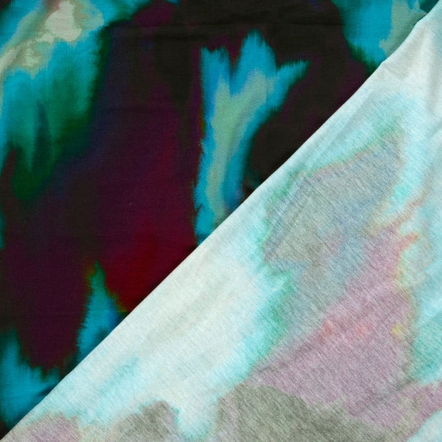 Viscose Vortex Jersey fabrik Abstrakt digital bedruckt 