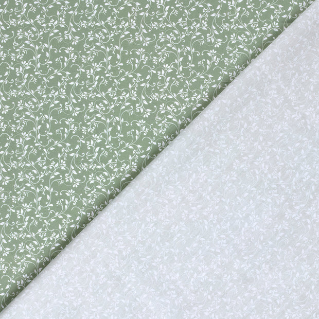 Cotton Poplin fabric Flowers digital printed 