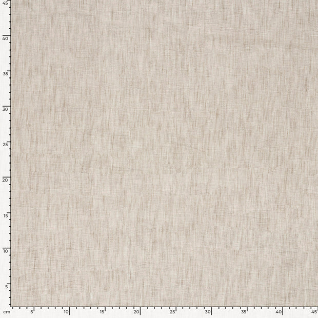 Geweben Polyester fabrik Uni beige melange