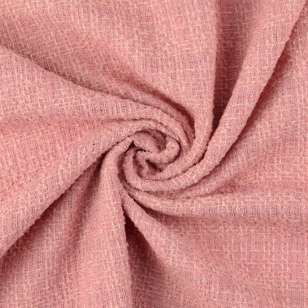 Bouclé fabric Old Pink 