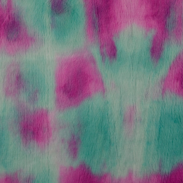 Fausse Fourrure tissu Batique Multicolore