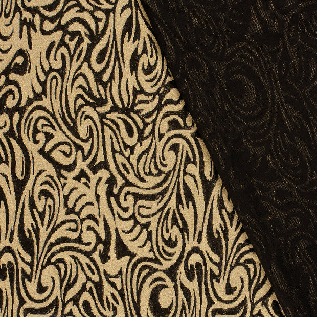 Jacquard fabric Abstract Lurex 