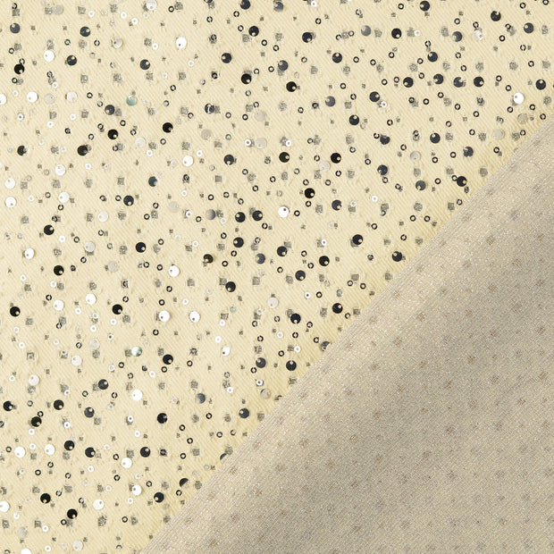  tissu Nude Paillettes 