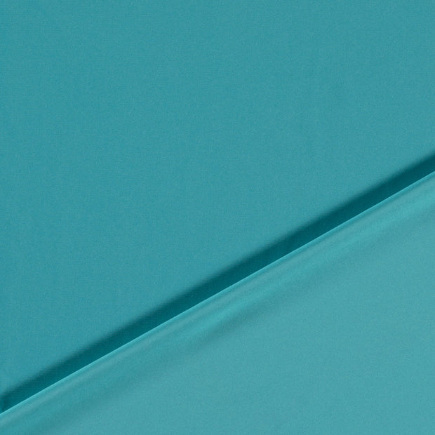 Jersey de Polyester tissu turquoise 