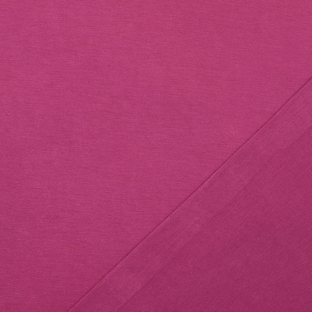 Baumwolle Jersey fabrik Violett Stonewashed 