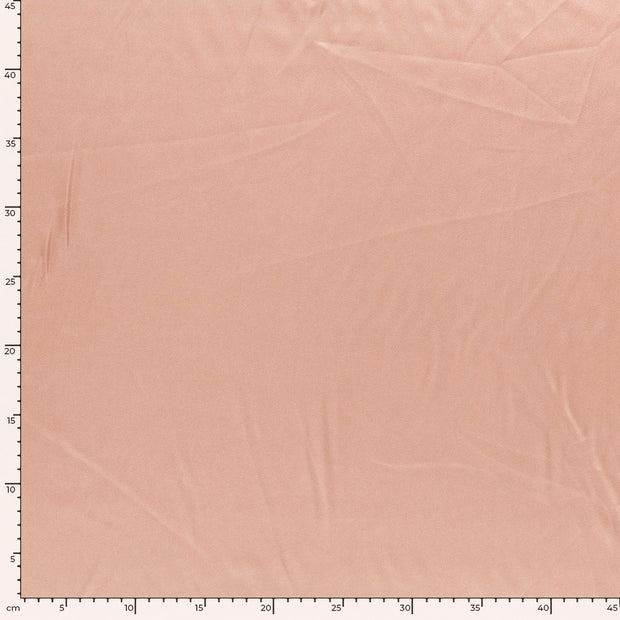 Satin tissu Unicolore Rose clair